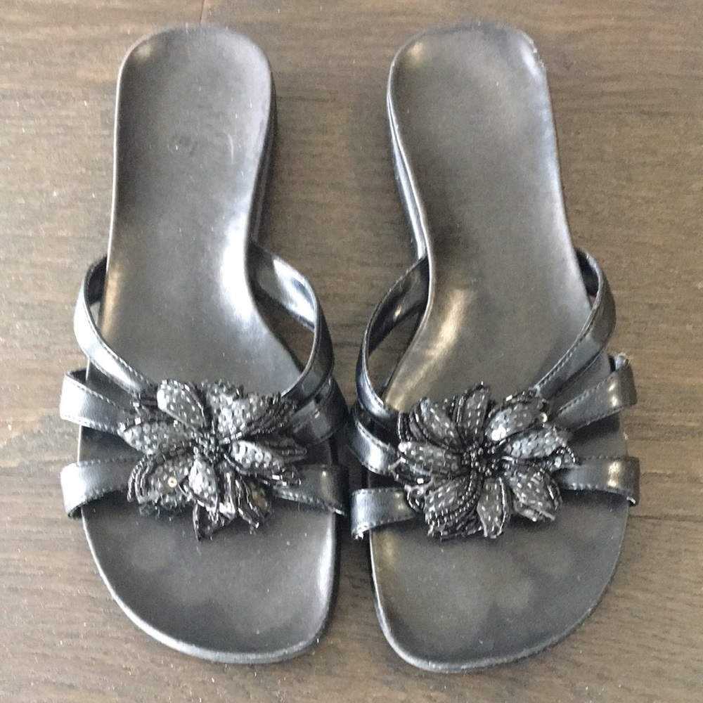 Madeline Black Sandals
